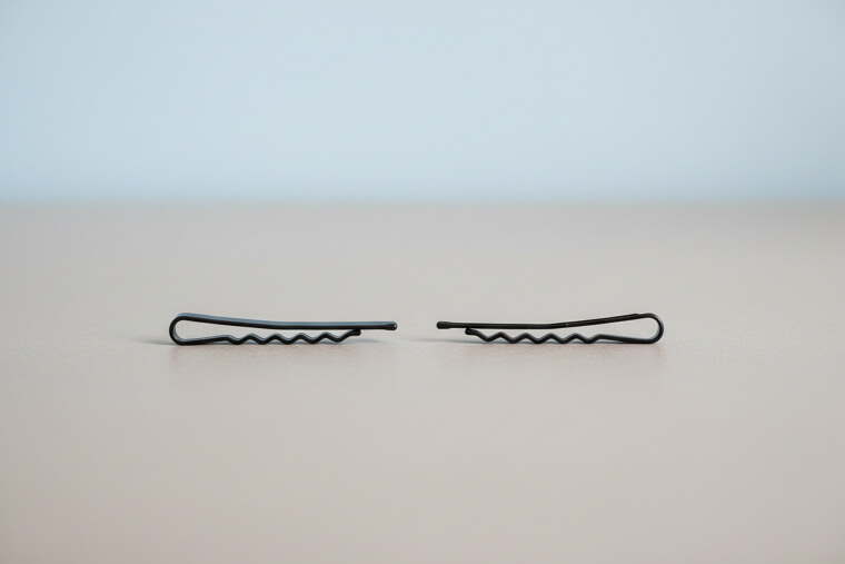 Bobby Pins Upside Down Secret