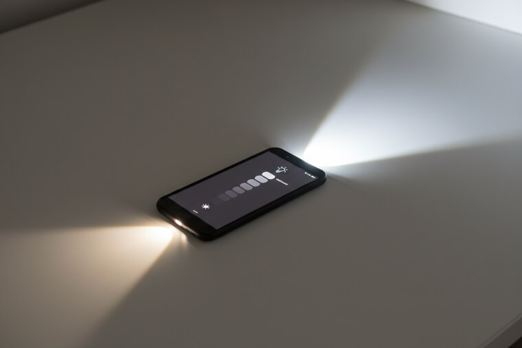 The Smartphone Flashlight Brightness