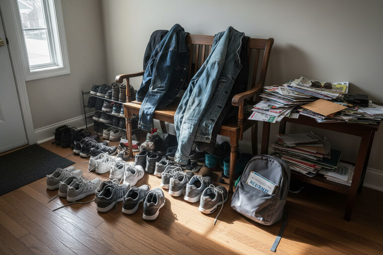 The Entryway That Steals Your Time Every Morning