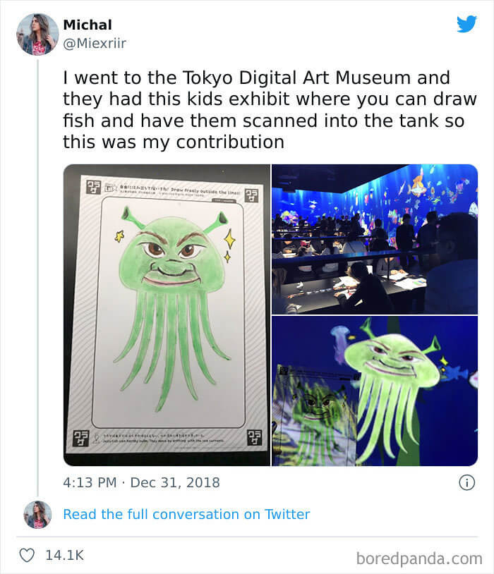 No Aquatic Exhibition Is Complete Without The Shrek Jellyfish