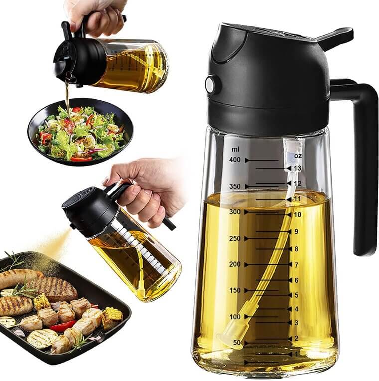 TrendPlain Oil Sprayer – Versatile Kitchen Essential - Don’t Miss the 20% Discount!