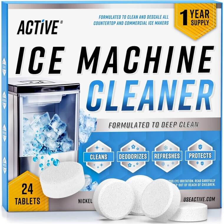 Ice Machine Cleaner Tablets - Keep Your Ice Maker Fresh - Don’t Miss the 20% Discount!