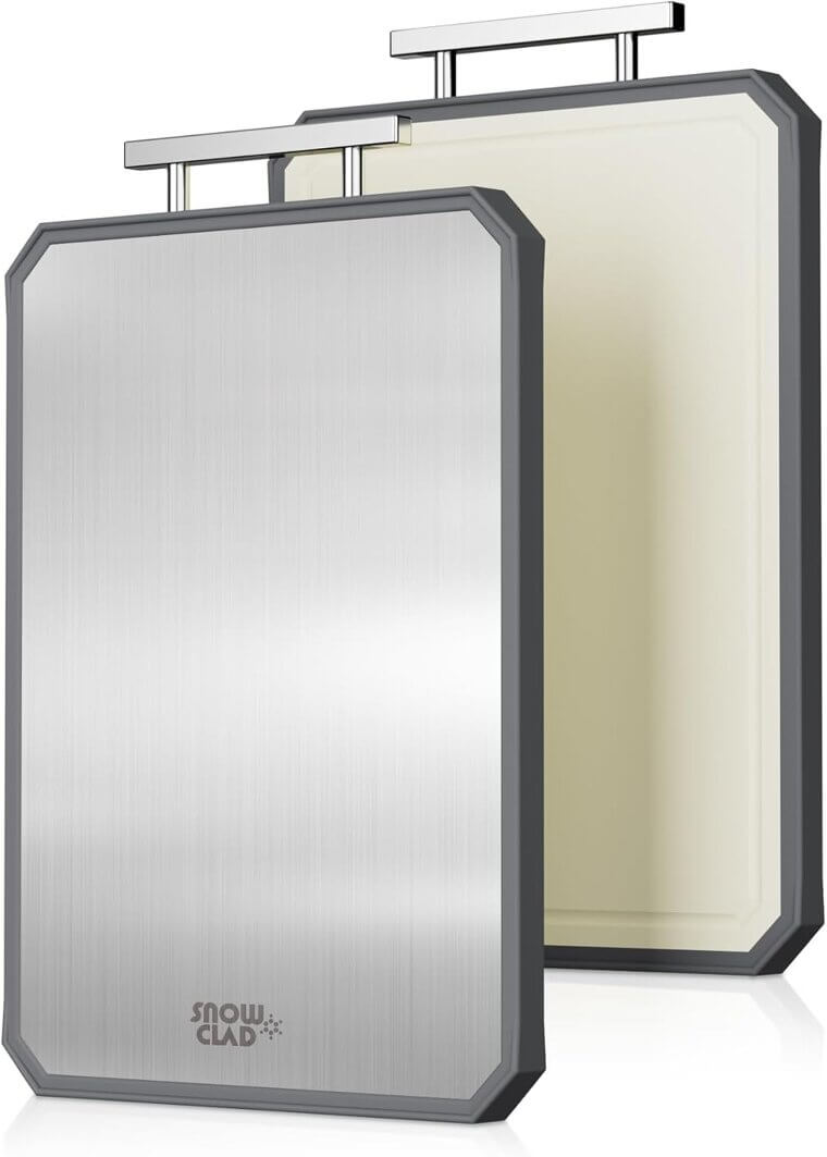 SNOWCLAD Steel Cutting Board - Versatile Kitchen Essential - Don’t Miss the 37% Discount!