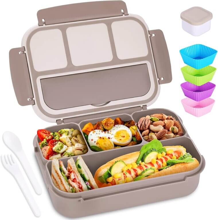 Bento Box Lunch Container - Perfect for Adults & Kids - Don’t Miss the 25% Discount!