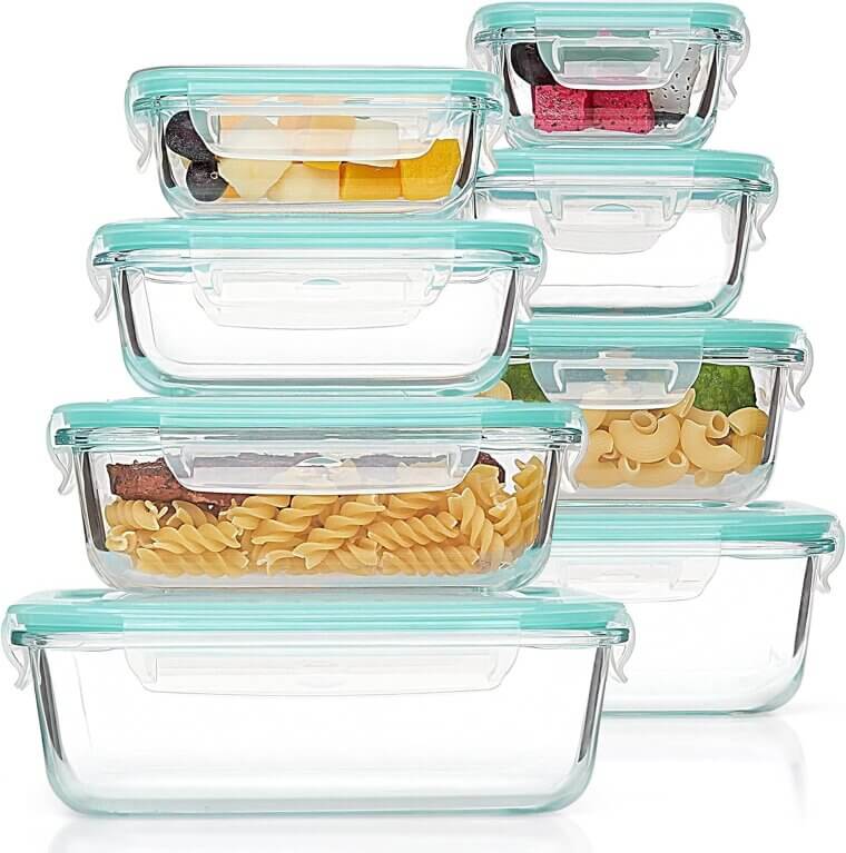 Vtopmart Glass Containers - Perfect for Meal Prep - Don’t Miss the 30% Discount!