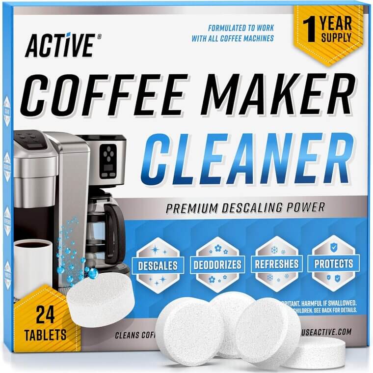 Coffee Machine Cleaner Tablets - Effective Descaling for Your Coffee Maker - Enjoy 20% Off!