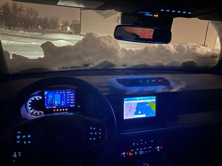 Integrated Ice Scrapers