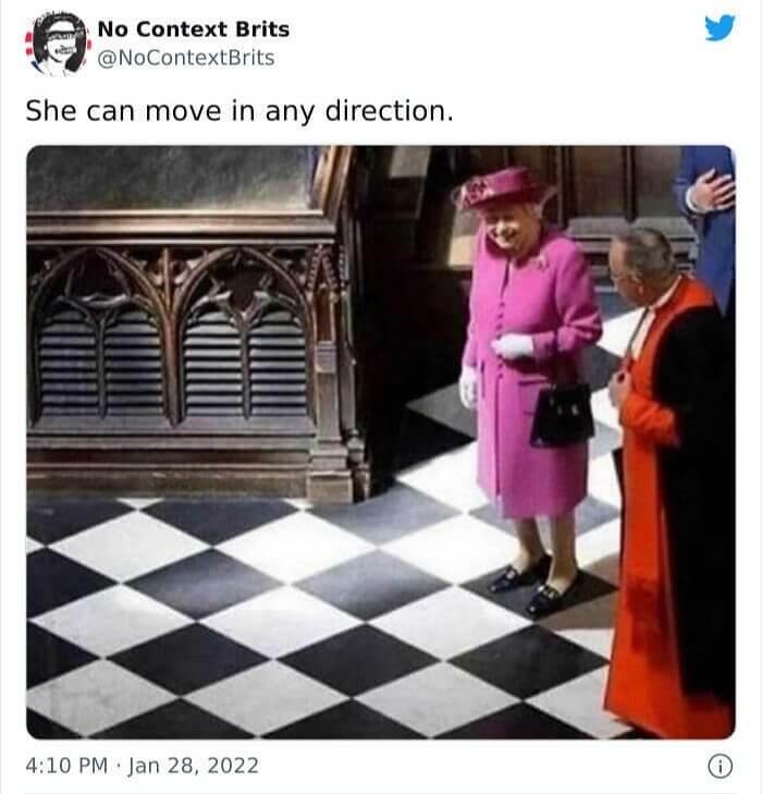 Careful, the Queen Can Move in Any Direction