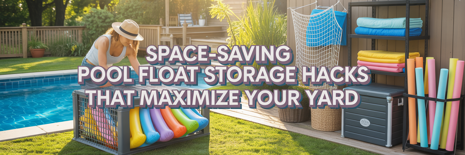 Pool Float Storage & Space-Saving Hacks