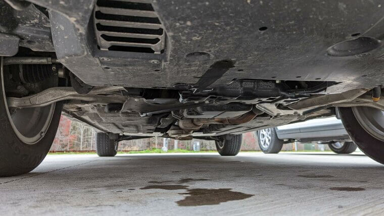 Oil Deposits and Debris