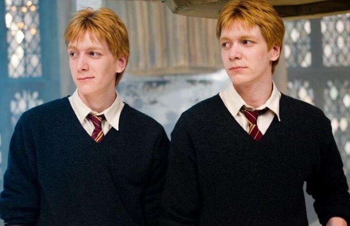 6. Fred & George Weasley