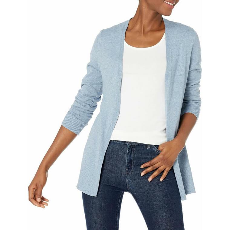 Open-Front Cardigan 