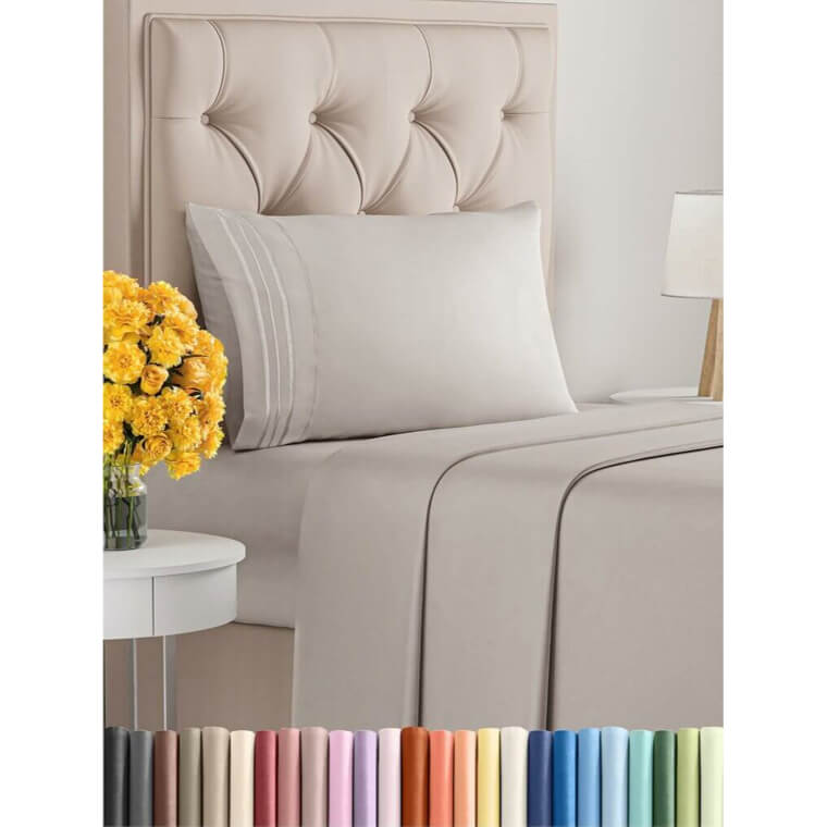 Experience Luxury with Hotel Luxury Sheets - Soft, Cool & Wrinkle-Free Enjoy 15% Off!