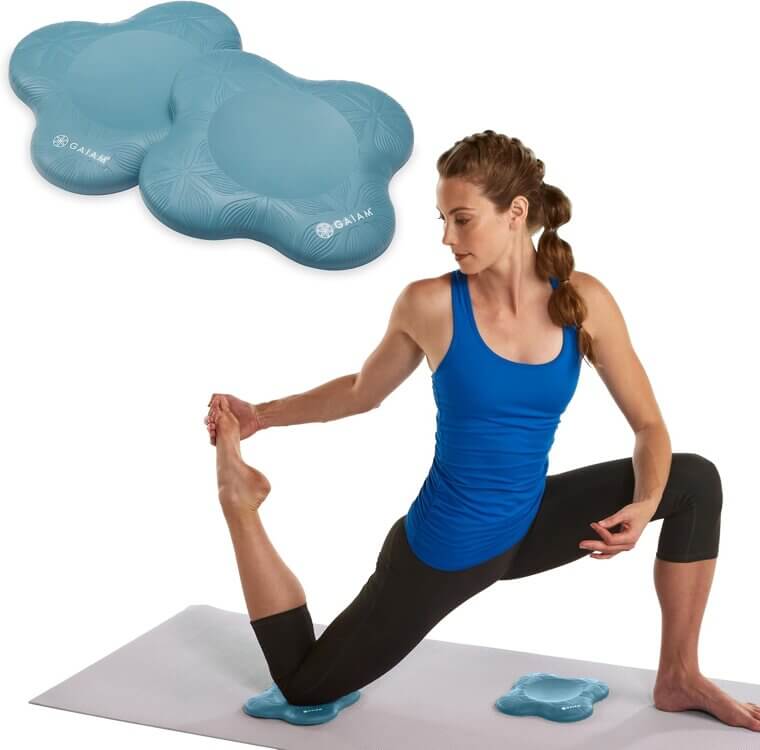 Gaiam Yoga Knee Pads - Comfort for Your Joints on the Go! 