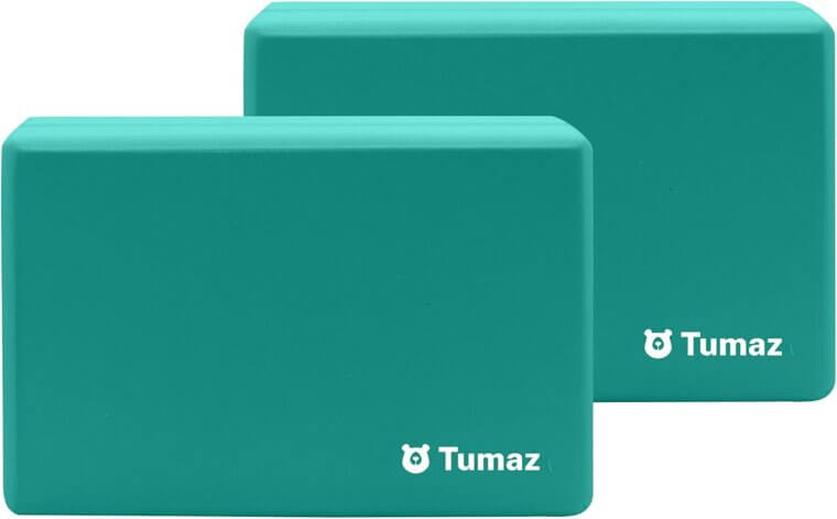 Tumaz Yoga Blocks - Non-Slip, Lightweight, High Density - Don’t Miss the 20% Discount!