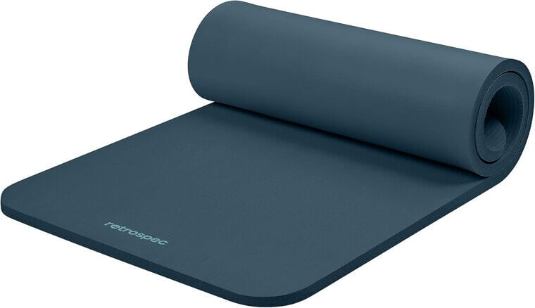 Retrospec Solana Mat - Thick, Non-Slip Comfort for Every Workout 