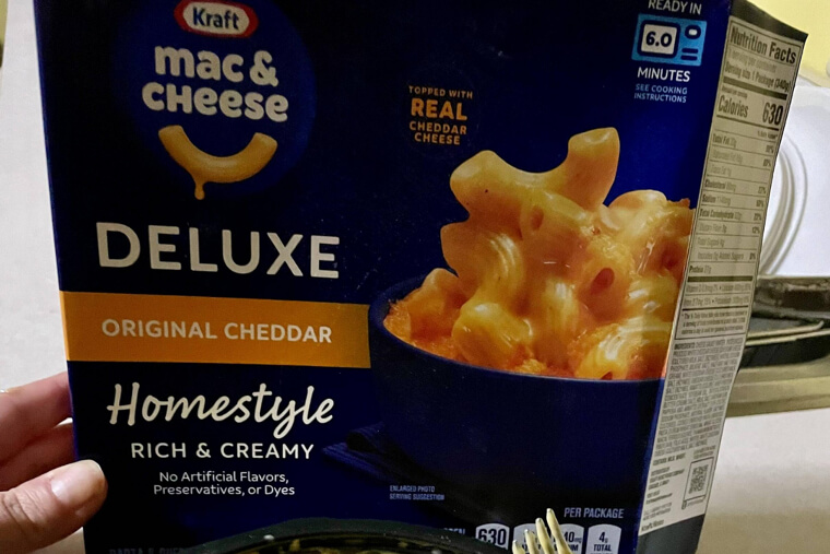 Boxed Mac ‘n Cheese