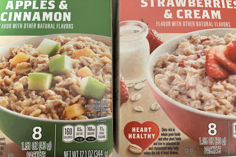 Flavoured Instant Oatmeal