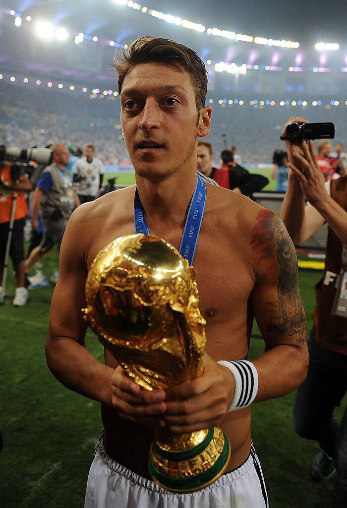 Mesut Ozil Donated His World Cup Winnings to Children in Need