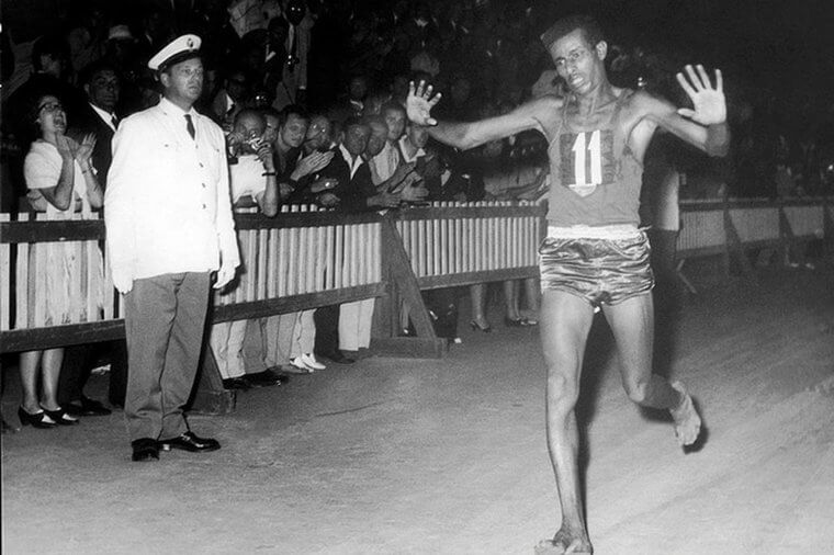 Abebe Bikila Won a Gold Medal While Running Barefoot