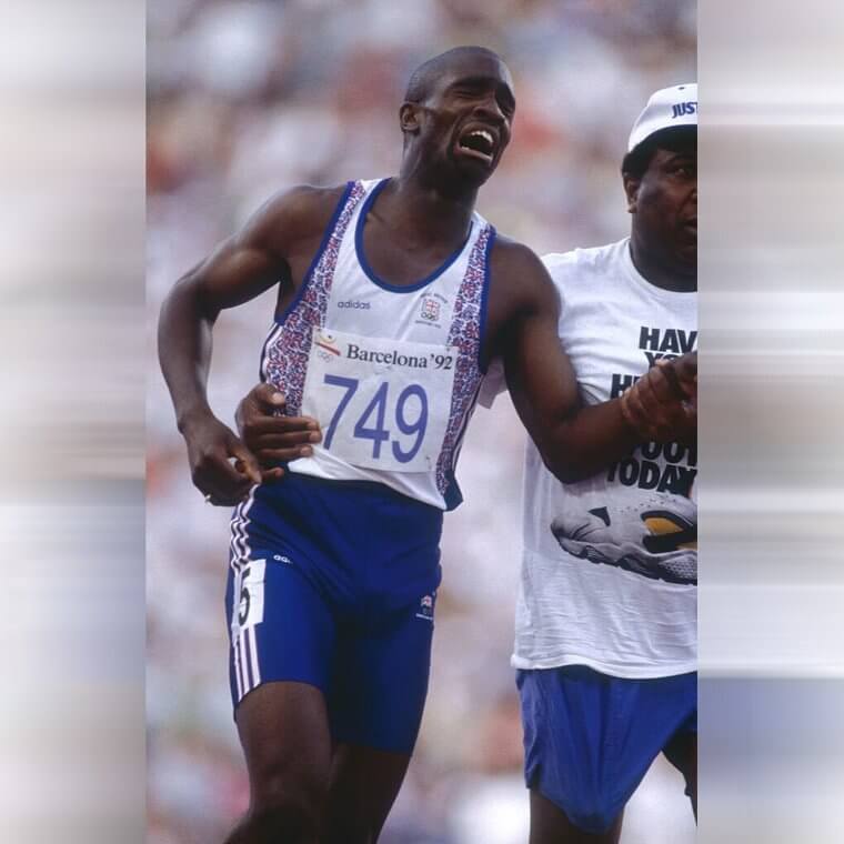 Derek Redmond’s Dad Came to His Rescue When His Hamstring Tore
