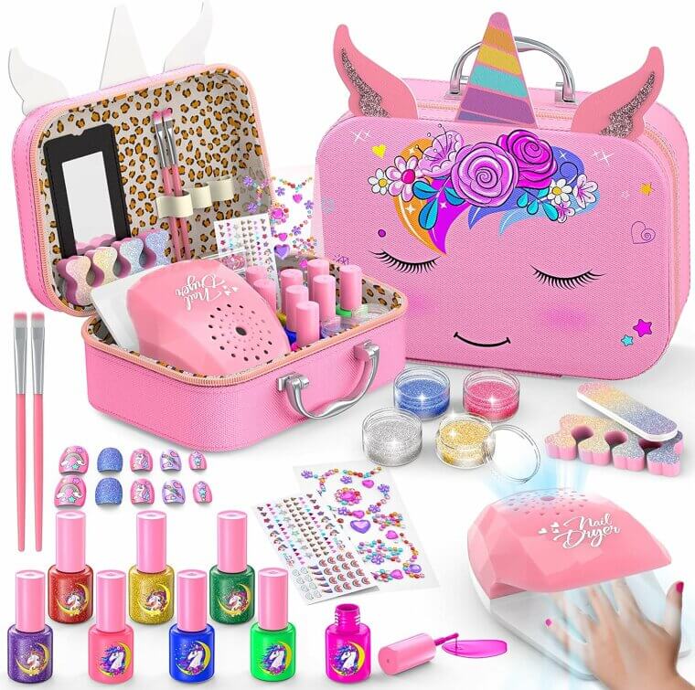Kids Nail Polish Set - Fun DIY Nail Art for Girls! - Now 17% Off!