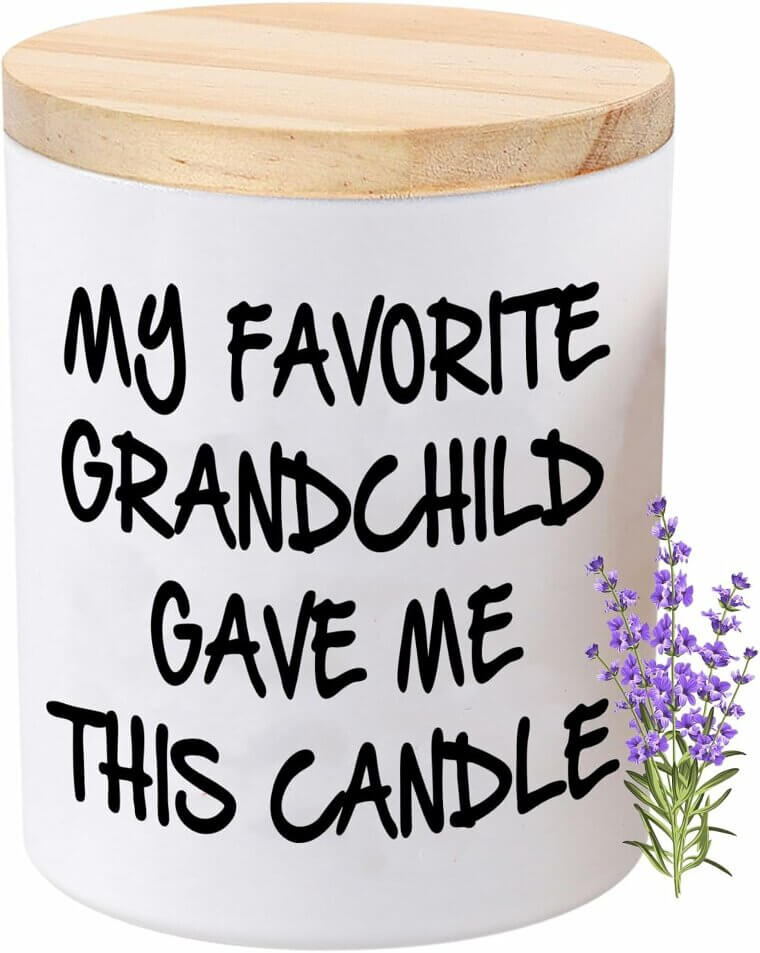 Delightful Lavender Candle Gift for Your Grandparents - Relax & Unwind