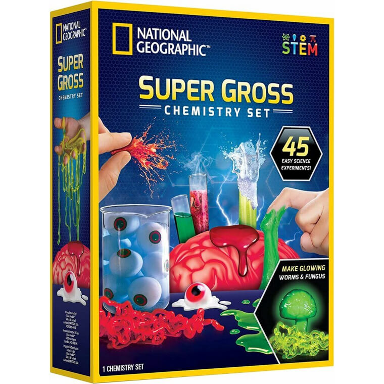 Gross Science Kit - 45 Experiments for Curious Kids - 30% Off!