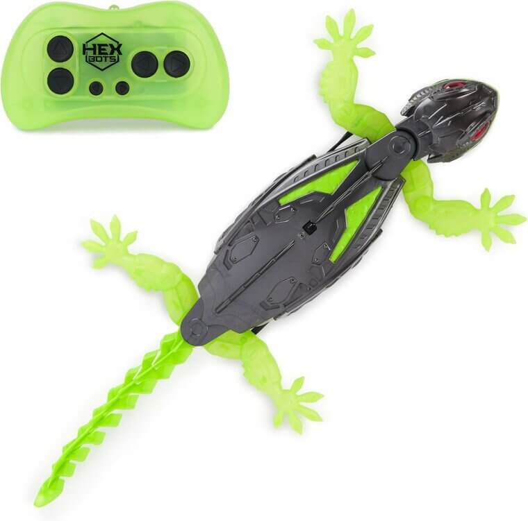 Wall Crawler Gecko - Rechargeable RC Toy for Kids & Pranks