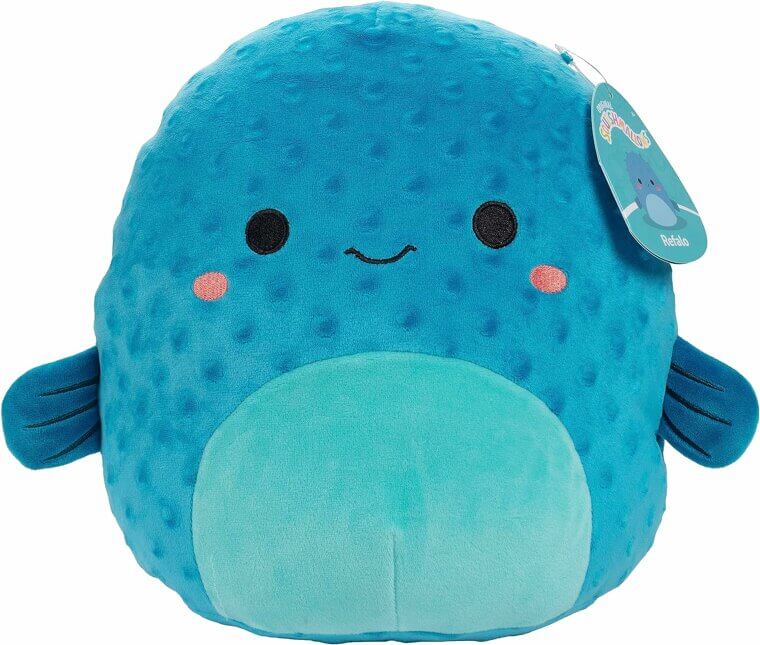 Cuddle with Refalo Pufferfish Plush - Soft, Squishy Fun for All Ages