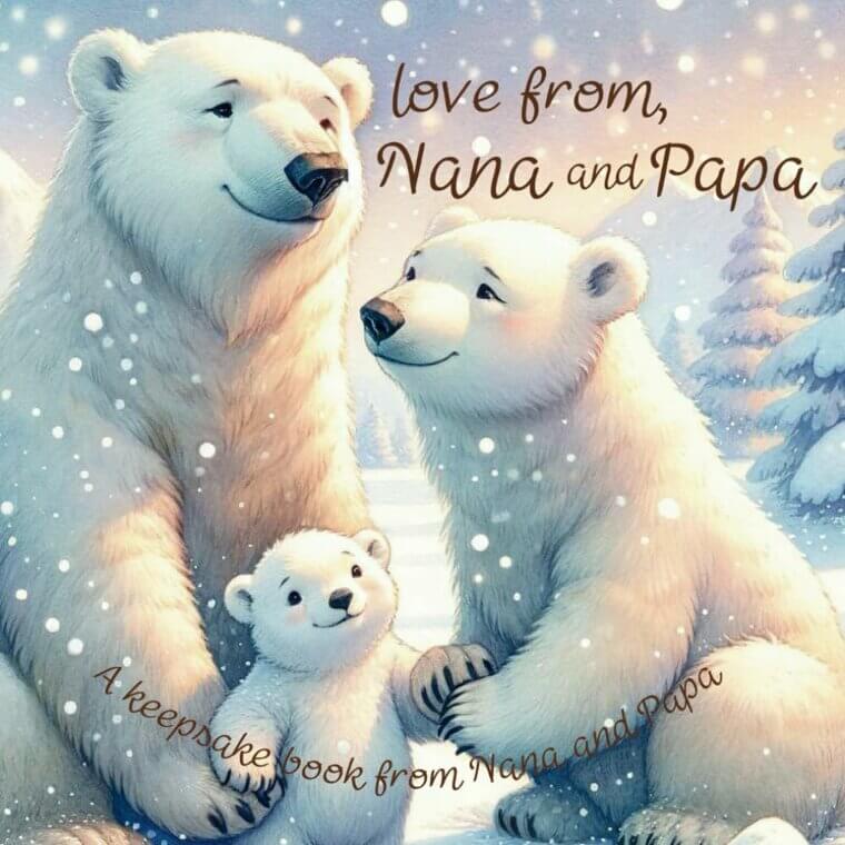 Cherished Baby Book Gift from Grandparents - A Heartfelt Keepsake