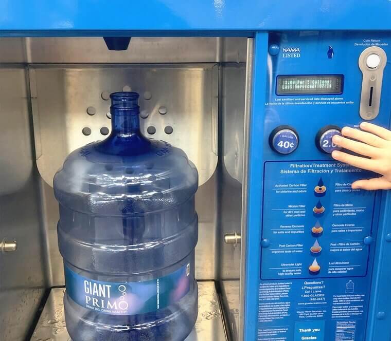 Whole Foods Refillable Water Station