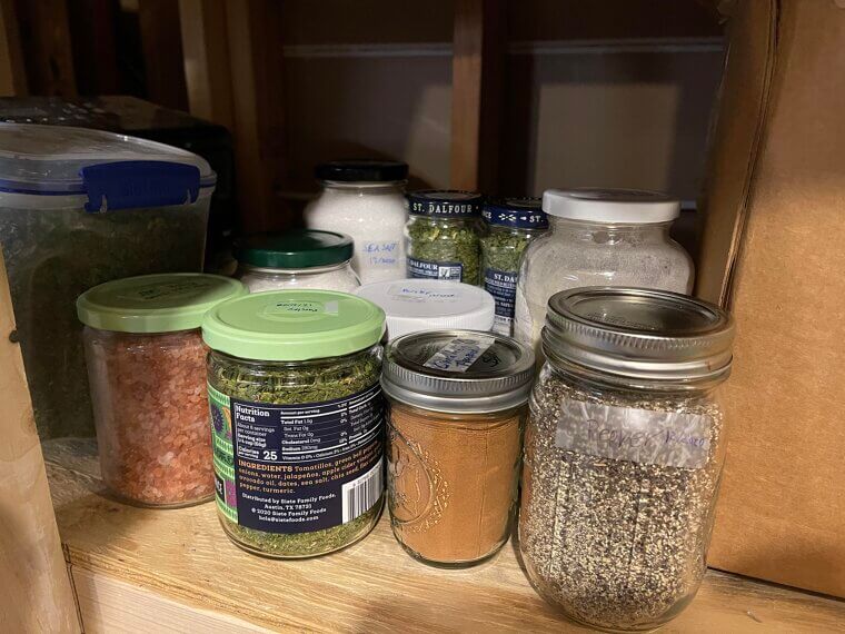 Whole Foods Refillable Spices