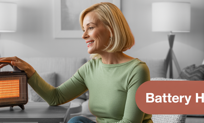 Battery Powered Heaters For Emergency Warmth in the Winter