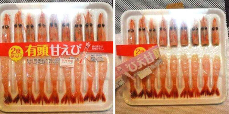 Que Desperdício De Camarão