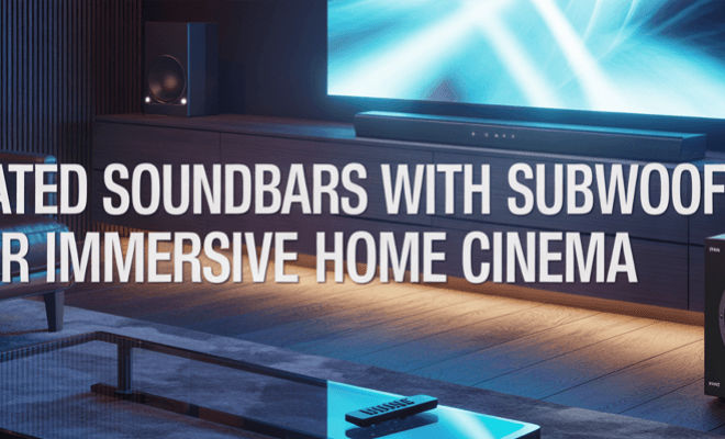 Most-Loved Soundbars With Subwoofers for Immersive Home Cinema for 2026