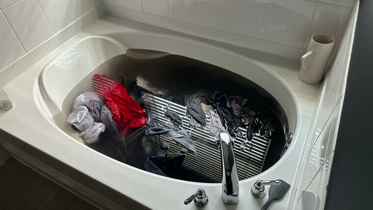 Wash Clothes in Cold Water