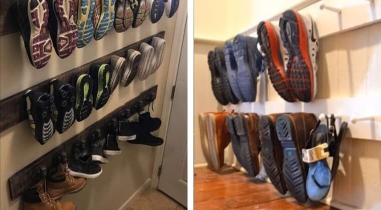Shoes on a Wall