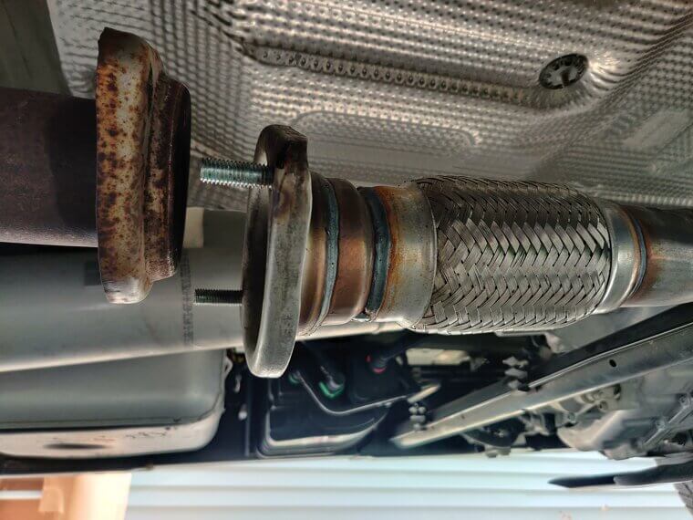 Catalytic Converter Installation
