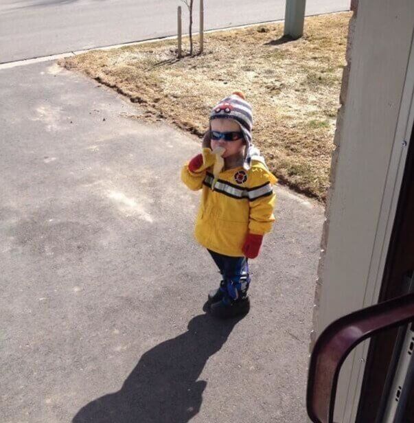 バナナのためなら何でもするカーター君