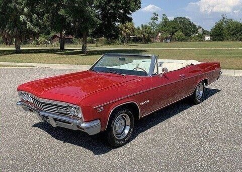 1966 Chevrolet Impala Convertible -$59,900