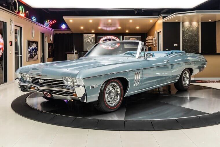 1968 Chevrolet Impala SS 427 Convertible - $129,900