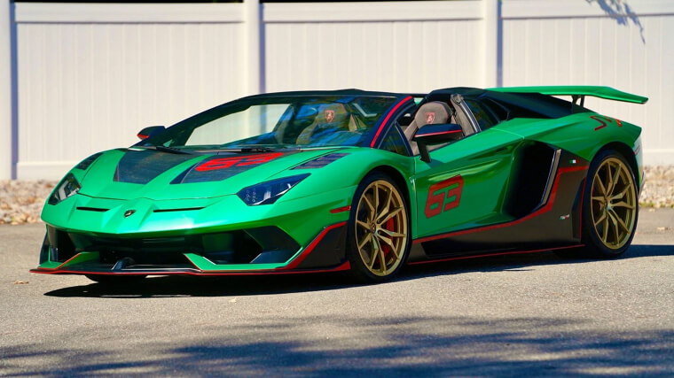 2016 Lamborghini Aventador Pirelli Roadster (SVJ 63 Tribute) - $389,900.00