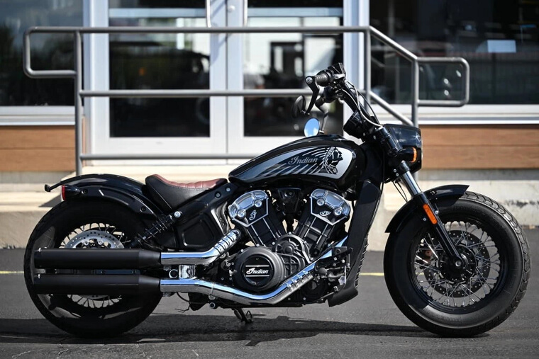2022 Indian Motorcycle Scout Bobber Twenty ABS Black Metallic - $10,499.00