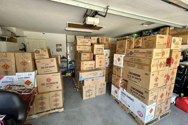 Cardboard Box Shelving System