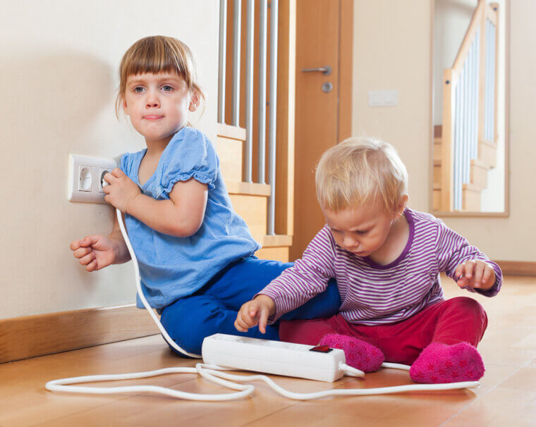 Play Near Uncovered Electrical Outlets
