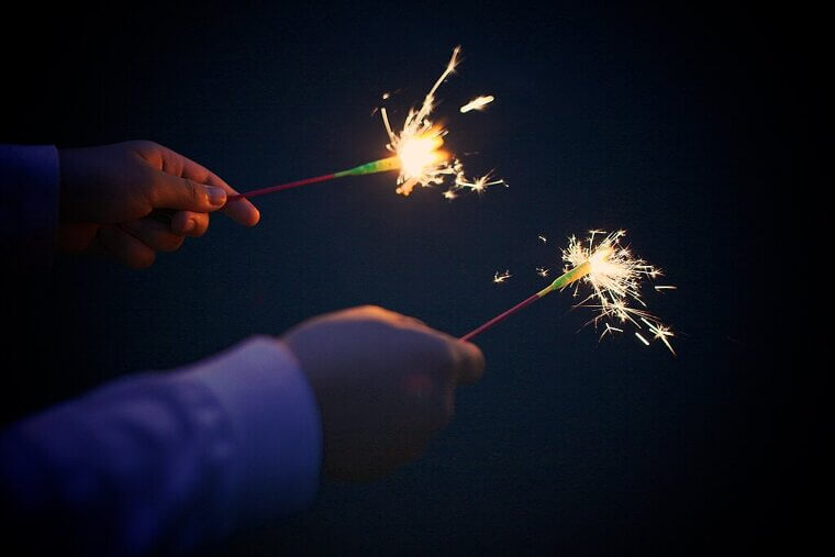 Light or Handle Fireworks