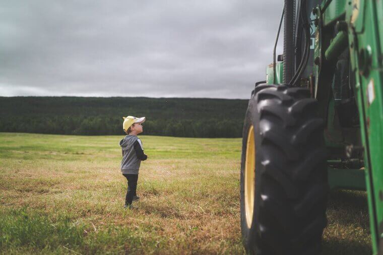 Play Near Farm Machinery