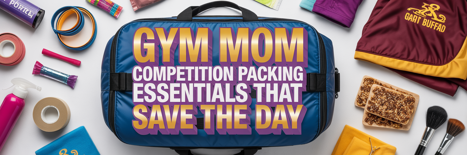 What Every Gym Mom Packs the Night Before a Competition