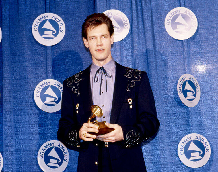 Randy Travis's 1980s Slicked-Back Classic Set With High-Shine Vintage Pomade